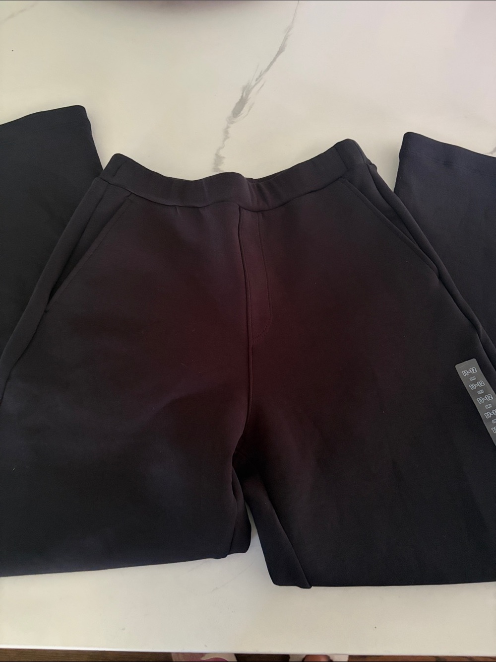Uniqlo Kids Dark Brown Pull-On Pants10/12